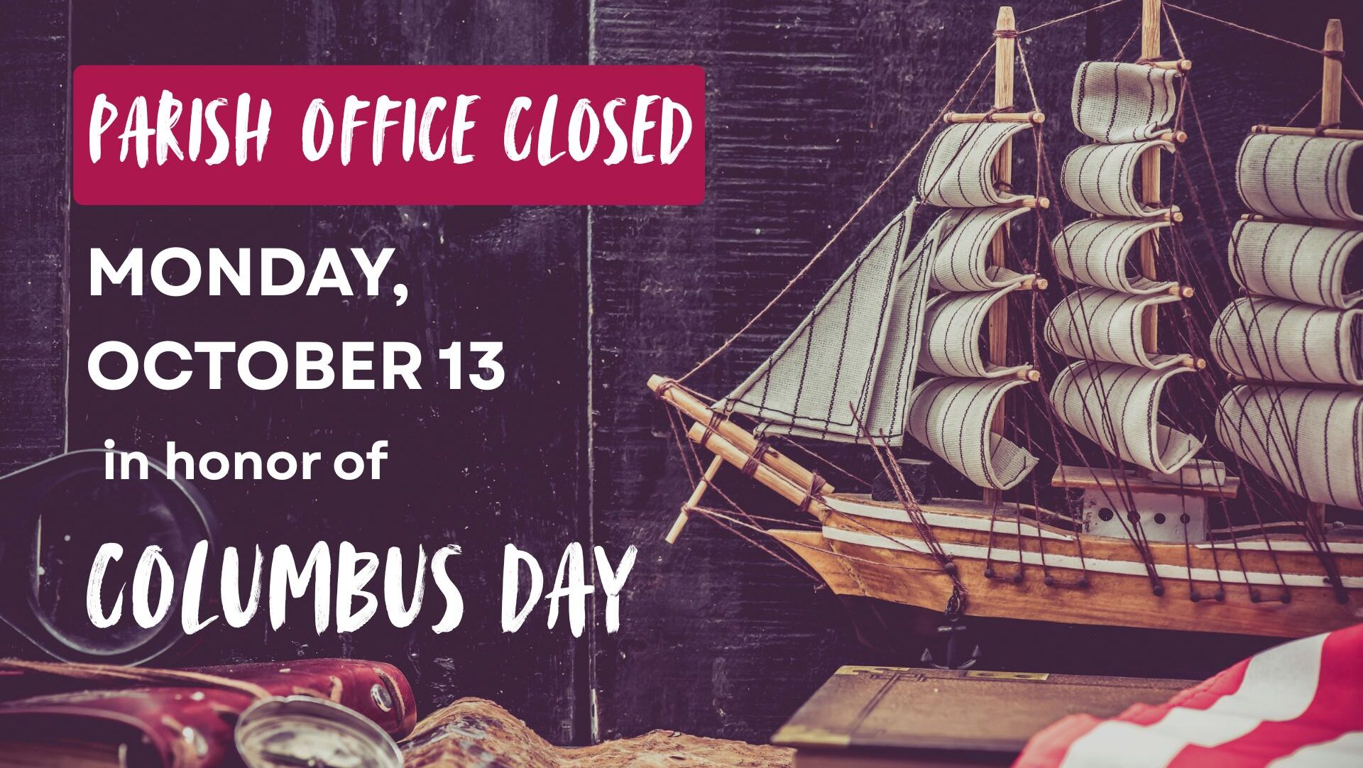 Office Closed - Columbus Day