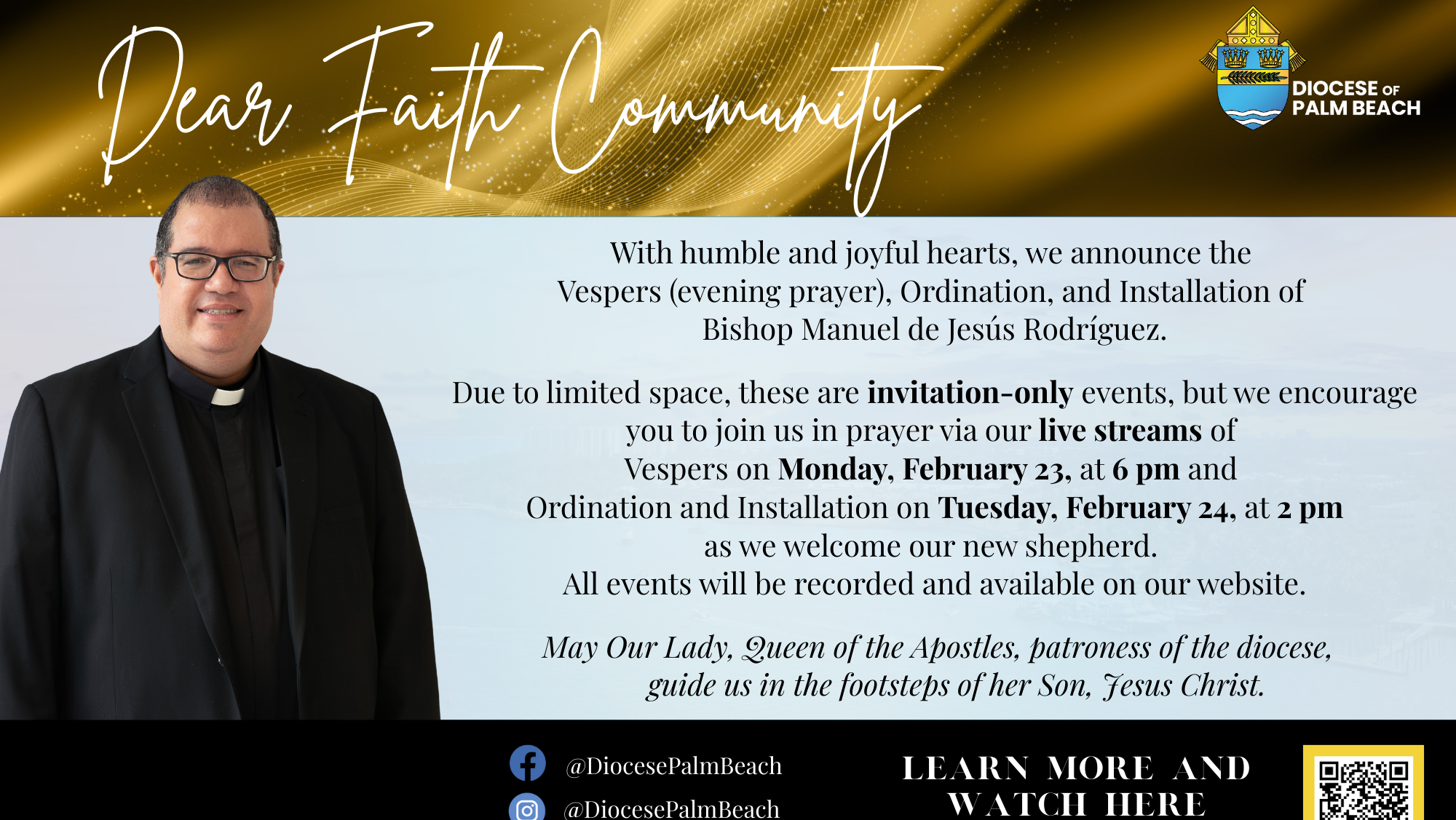 Announcement to Watch Ordination (2)