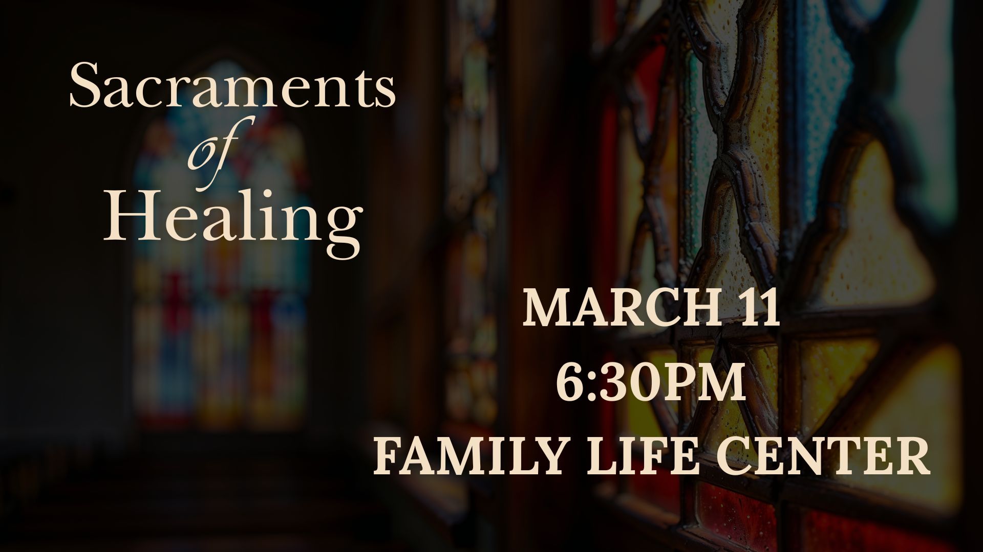 Sacraments of Healing