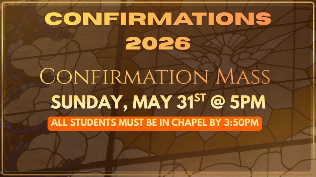 Confirmation Mass Big